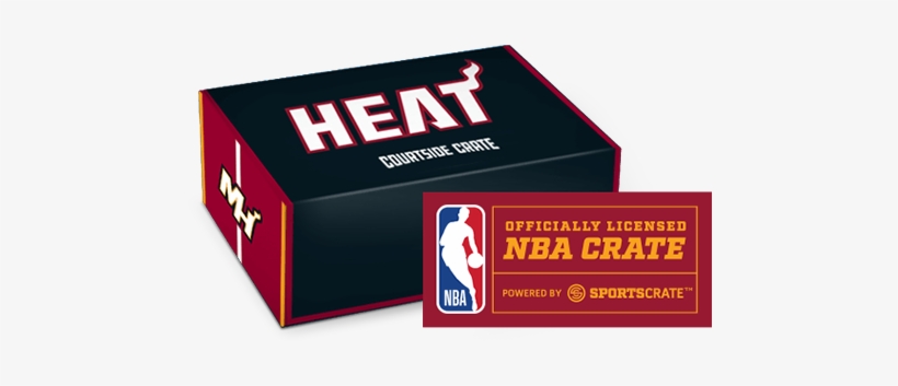 Miami Heat™ Courtside Crate - Nba Softee Basketball, 4", transparent png download