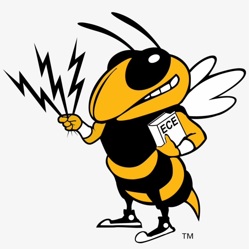 Freeuse Stock Hornet Clipart Georgia Tech - Georgia Tech Ece Logo, transparent png download