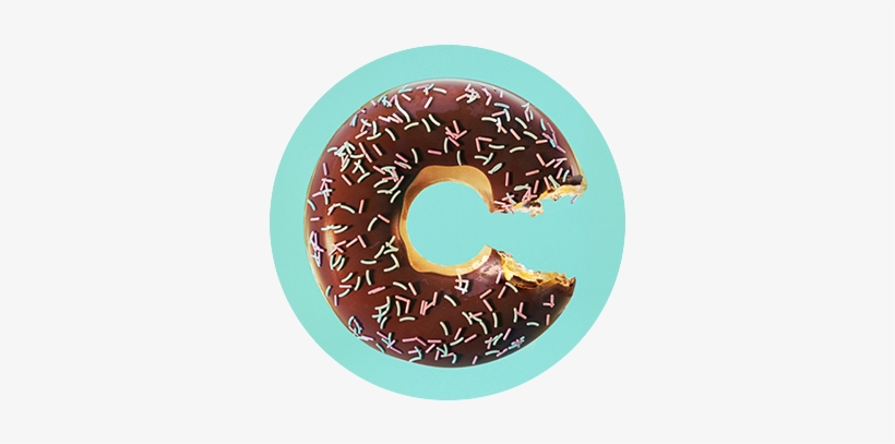 Tasty Donut Canvas Print - Small By Nuria Madrid, transparent png download