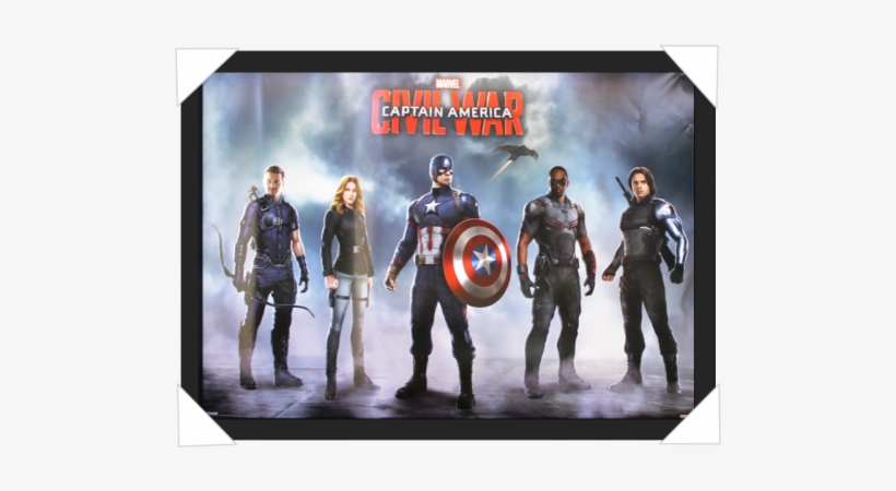 #162 - Captain América Civil War 2016, transparent png download