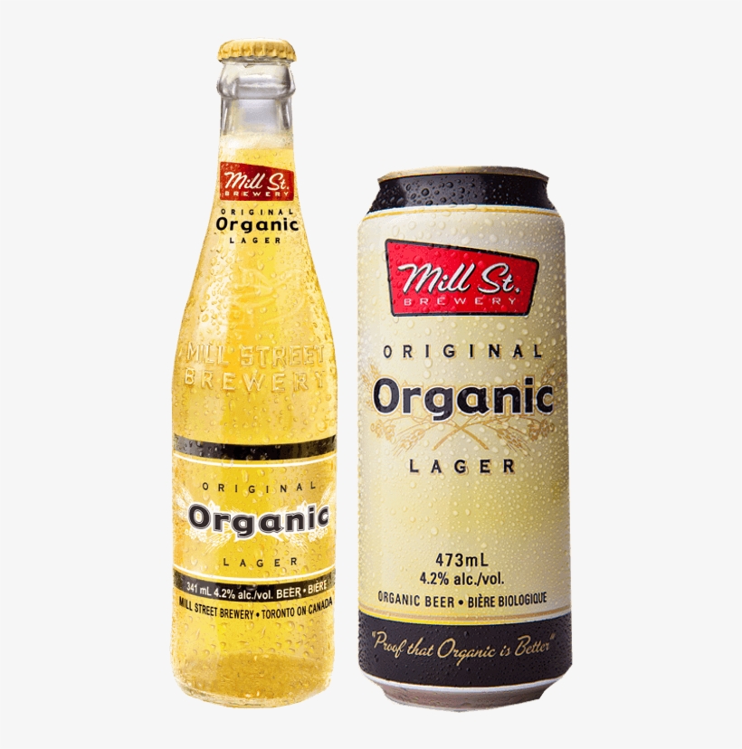 Organic Lager - Mill Street Organic, transparent png download