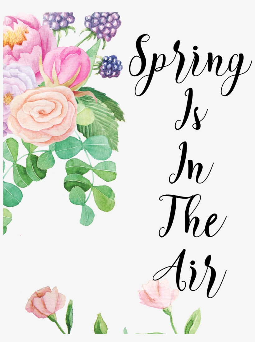 Spring Is In The Air Printable And Picmonkey Tutorial - Notes: Notebook With 100 Lined Pages! White Paper-5x8, transparent png download