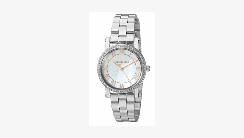 Michael Kors Ladies' Petite Norie Stainless Steel Watch - Michael Kors Women's Norie, transparent png download