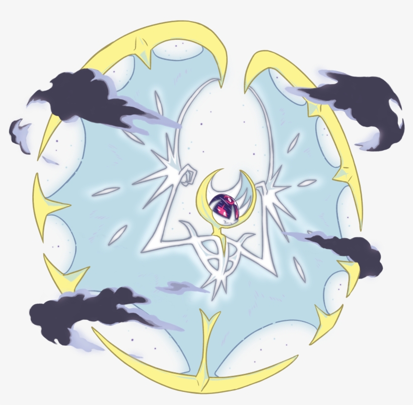 Thumbnail, Thumbnail - Pokemon Lunala Full Moon Phase, transparent png download