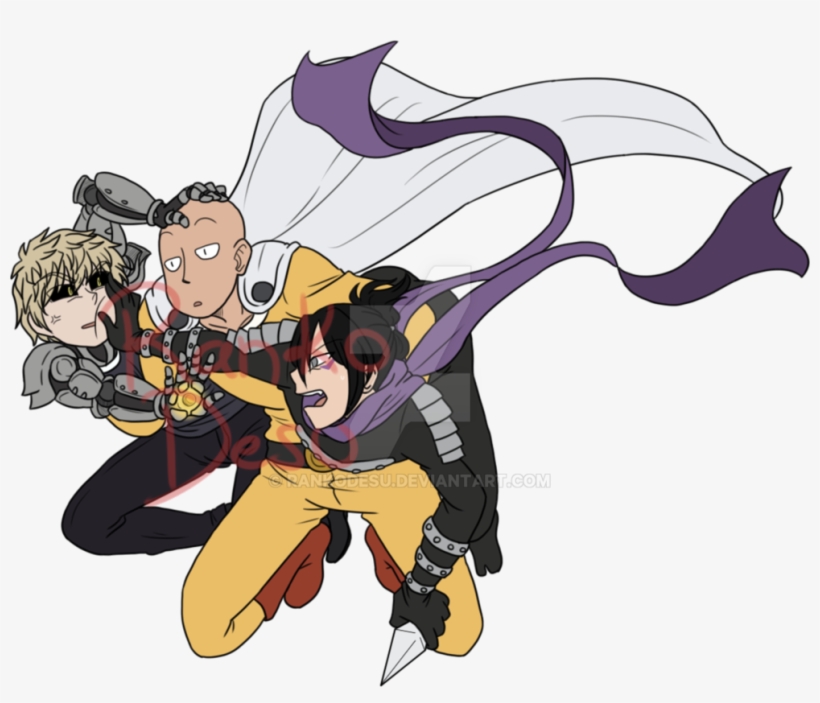 Svg Freeuse Download Draw The Squad By Rankodesu On - One Punch Man Drawings, transparent png download