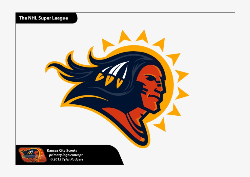 Ojyk39g - Kansas City Scouts Concept Logo, transparent png download