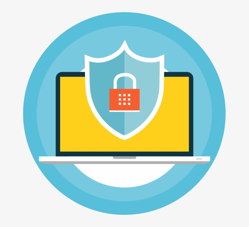 Blog-ssl - Security Online Flat Design, transparent png download