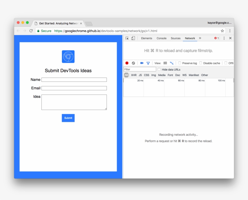 The Chrome Devtools Network Panel, Opened On The Slow - Netweb Technologies, transparent png download