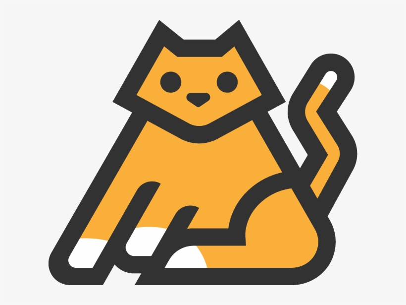 Kitty Cat Logo Bootstrap Logos - Dribbble, transparent png download