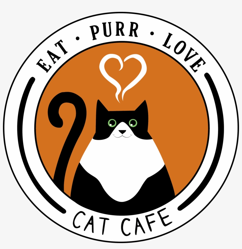 Eat Purr Love Cat Cafe - Eat Purr Love Cafe, transparent png download