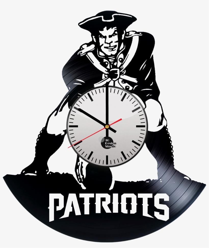 New England Patriots Jersey Handmade Vinyl Record Wall - New England Patriots, transparent png download