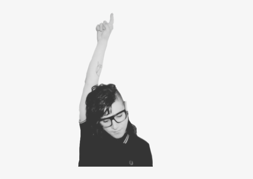 Skrillex Png - Skrillex Autographed Bangarang Dj Signed Rare 8x10, transparent png download