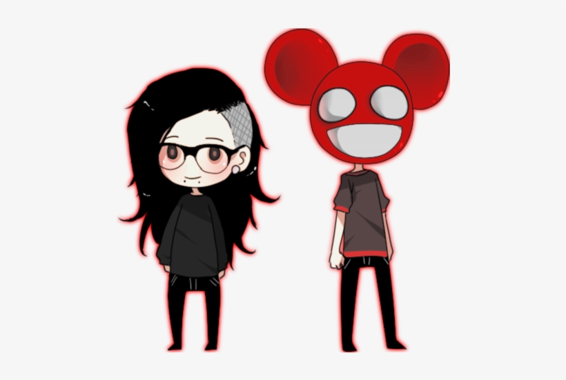 Skrillex, Deadmau5, And Dubstep Image - Skrillex And Deadmau5, transparent png download