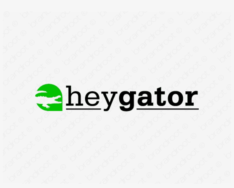 Heygator Logo Design Included With Business Name And - Graphics, transparent png download