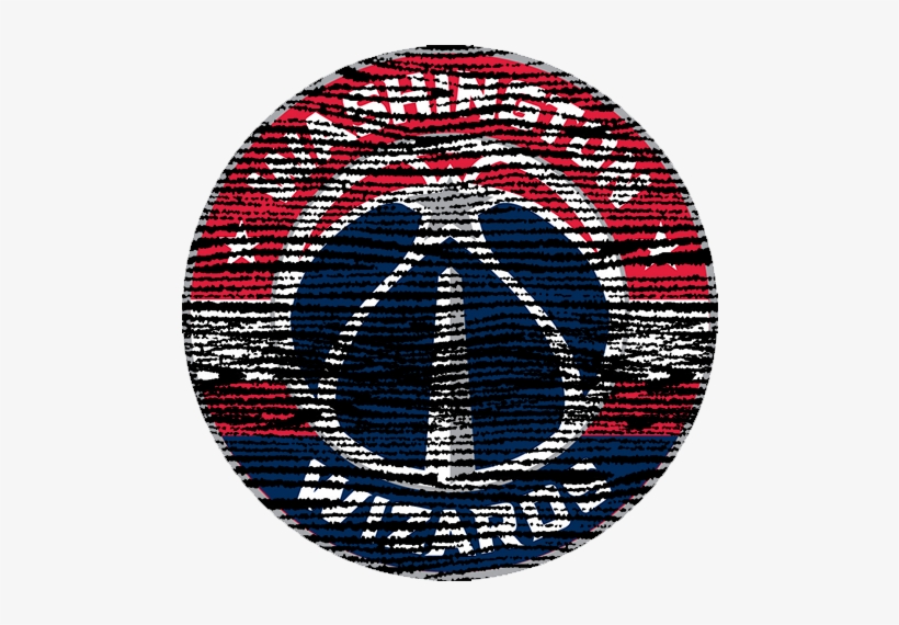 Washington Wizards 2014-pres Primary Logo Distressed - Emblem, transparent png download