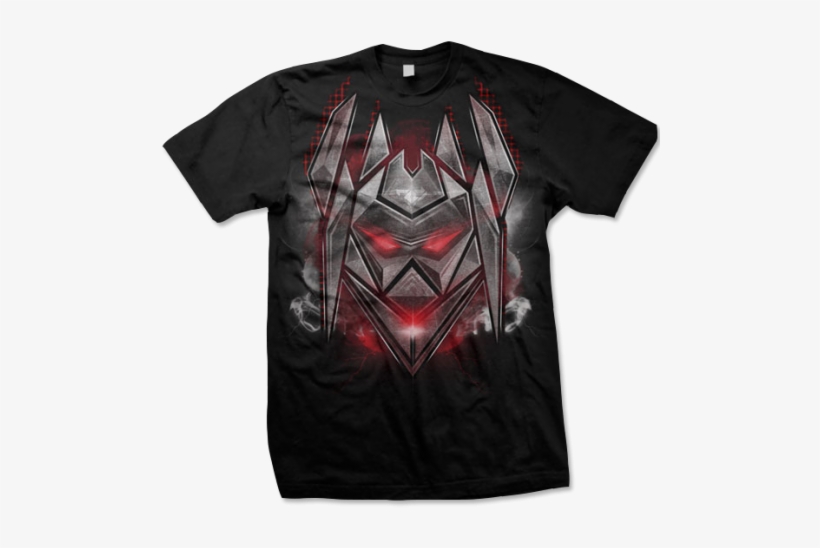 Firepower Decepticon T-shirt Black - T Shirt, transparent png download