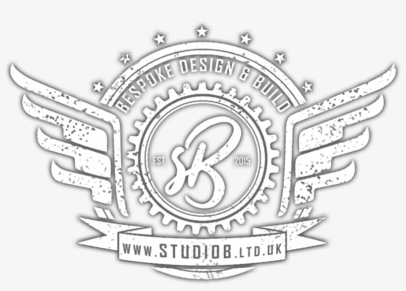 V2 Vintage Logo With Effects White, transparent png download