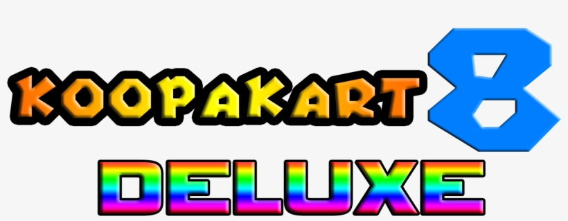 Koopa Kart 8 Deluxe Logo - Wiki, transparent png download