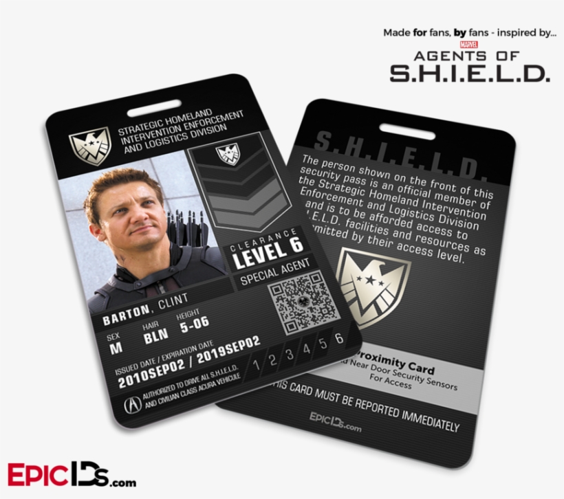 Agents Of Shield Inspired 'real' Shield Agent Id - Joss Whedon Signed Autographed Agents Of Shield Pilot, transparent png download