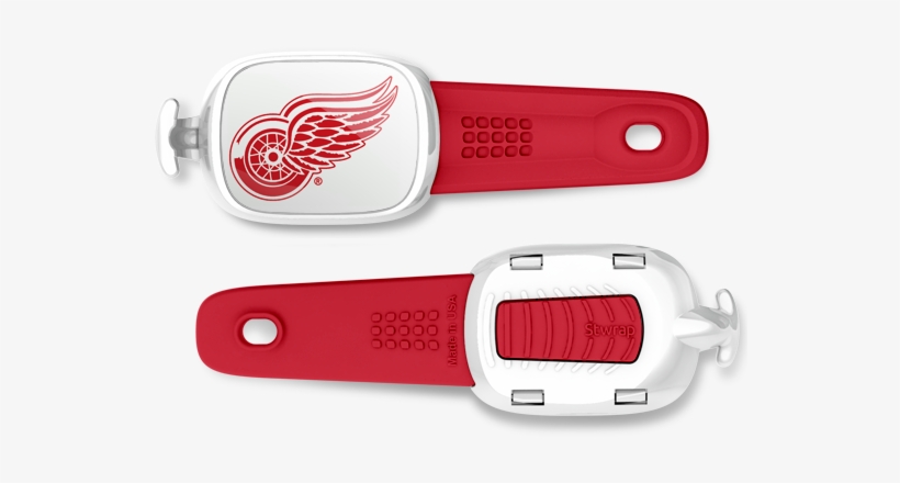 Detroit Red Wings Stwrap - Detroit Red Wings Nhl Car Bumper Sticker Decal (5", transparent png download