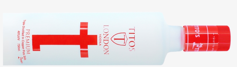 Tito's Unique Vodka Is A Deliciously Flavoured Vodka, - Cross, transparent png download