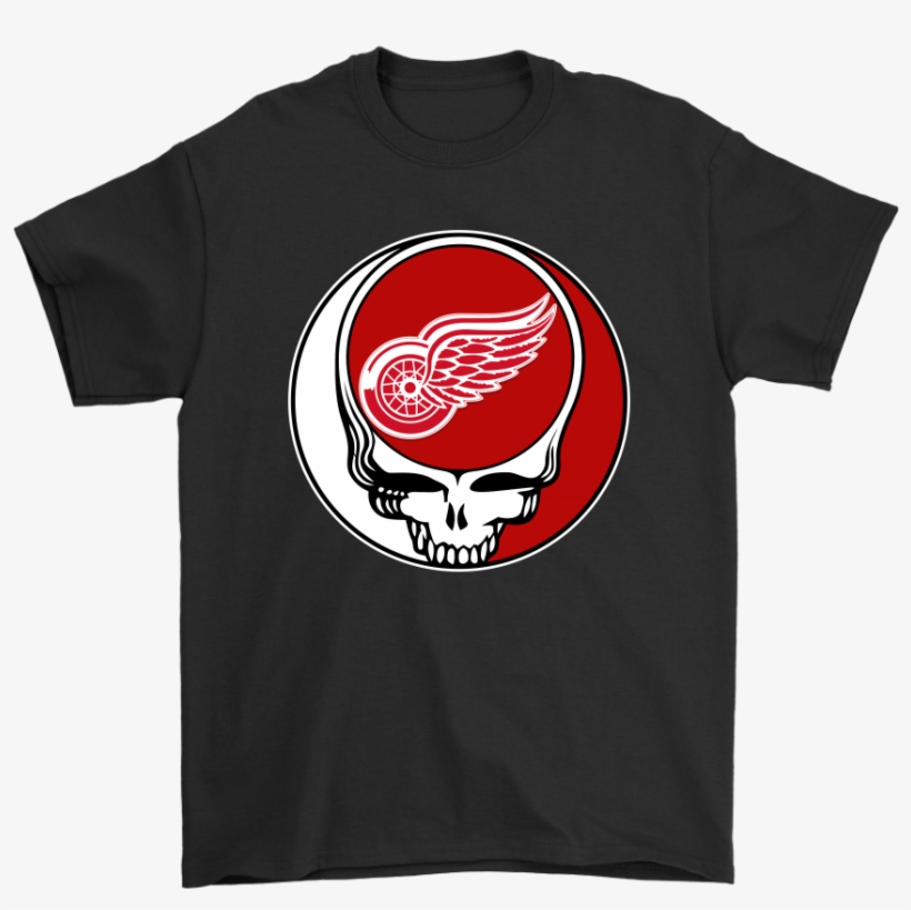 Nhl Team Detroit Red Wings X Grateful Dead Logo Band - Grateful Dead Three From The Vault Vinyl Record, transparent png download