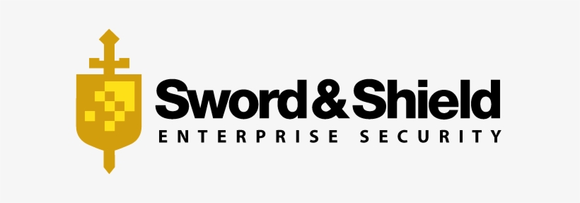 Sword & Shield Logo, transparent png download