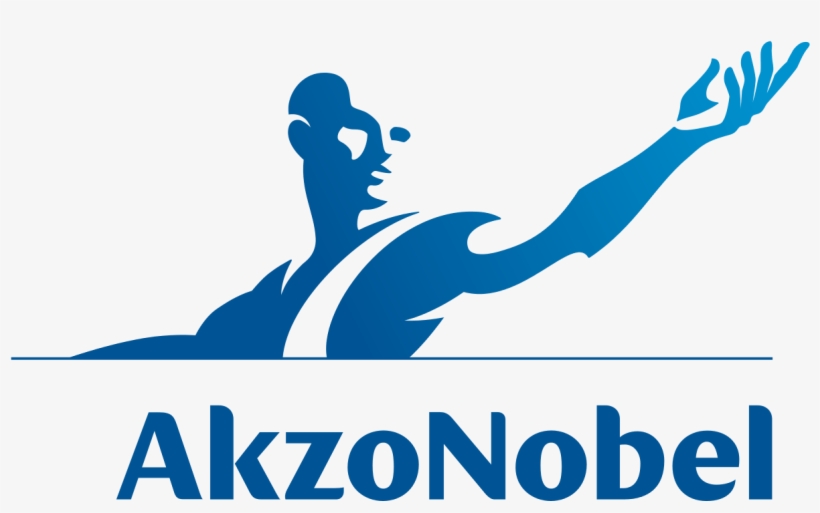 Akzonobel Logo Transparent Png Sticker - Logo Akzo Nobel Png, transparent png download