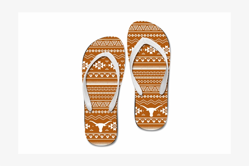 Texas Longhorns Texas Tribal Fabric Flip Flop Womens - Legacy Kentucky Wildcats Kentucky Tribal Fabric Flip, transparent png download