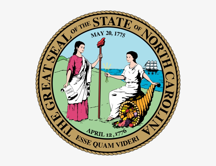 State Seal - North Carolina State Seal, transparent png download