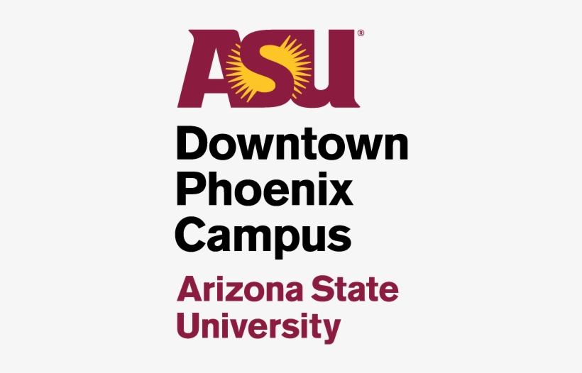 Asu Downtowncampus Vert Rgb Maroongold 150ppi - Asu Sustainability, transparent png download