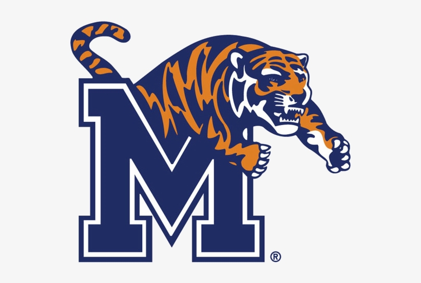 Memphis Tigers Logo Aac - Memphis Tigers Basketball, transparent png download