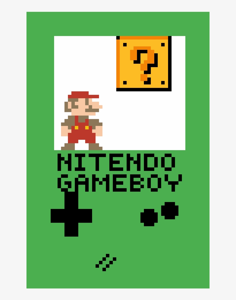 Gameboy - Super Mario, transparent png download