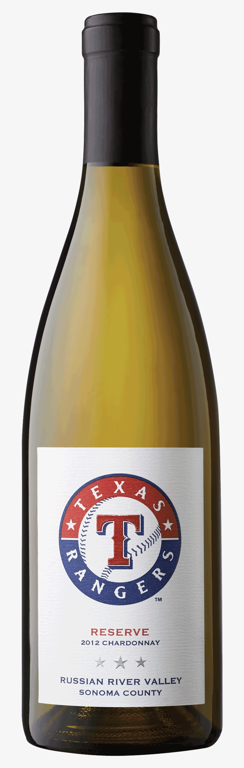 Texas Rangers™ Reserve 2012 Sonoma County Chardonnay - Texas Rangers, transparent png download