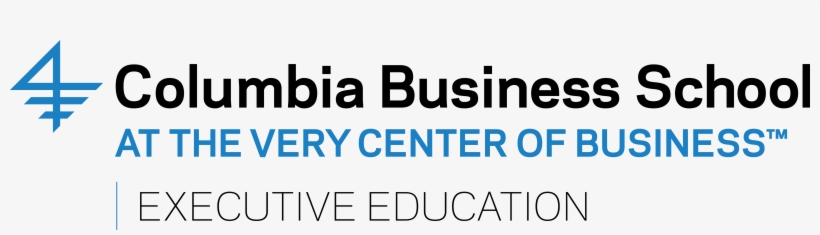 In Partnership With The World's Premier Business Schools - Columbia Business School Executive Education Logo, transparent png download
