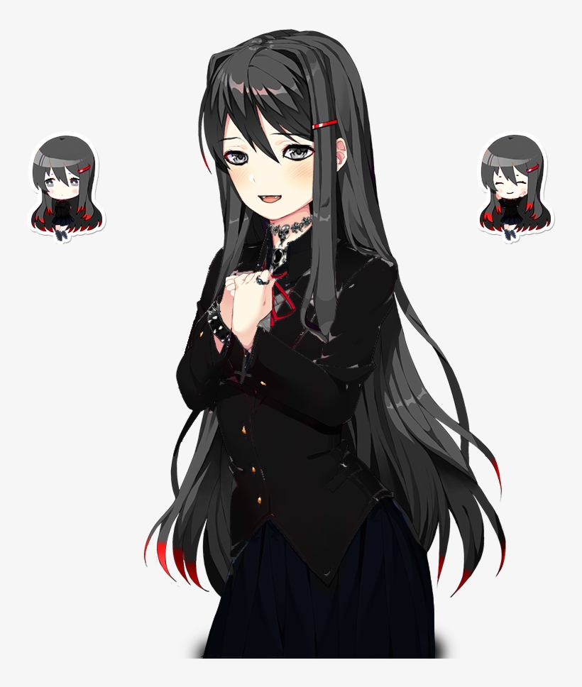 Spoilers Doki Doki Literature Club - Doki Doki Literature Club Yuri Png, transparent png download