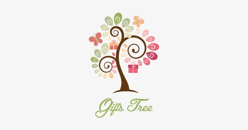 Gifts Tree And Leaves - Gift Shop, transparent png download