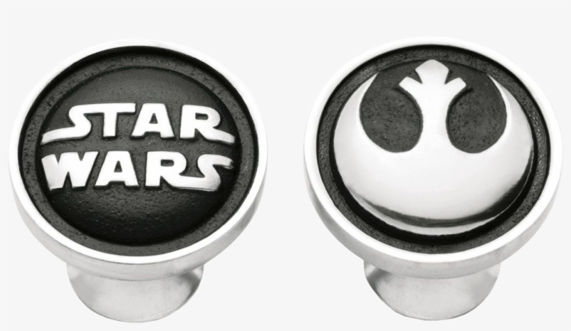 Rebel Alliance Pewter Cufflinks - Rebel Alliance (star Wars) Cufflinks, transparent png download