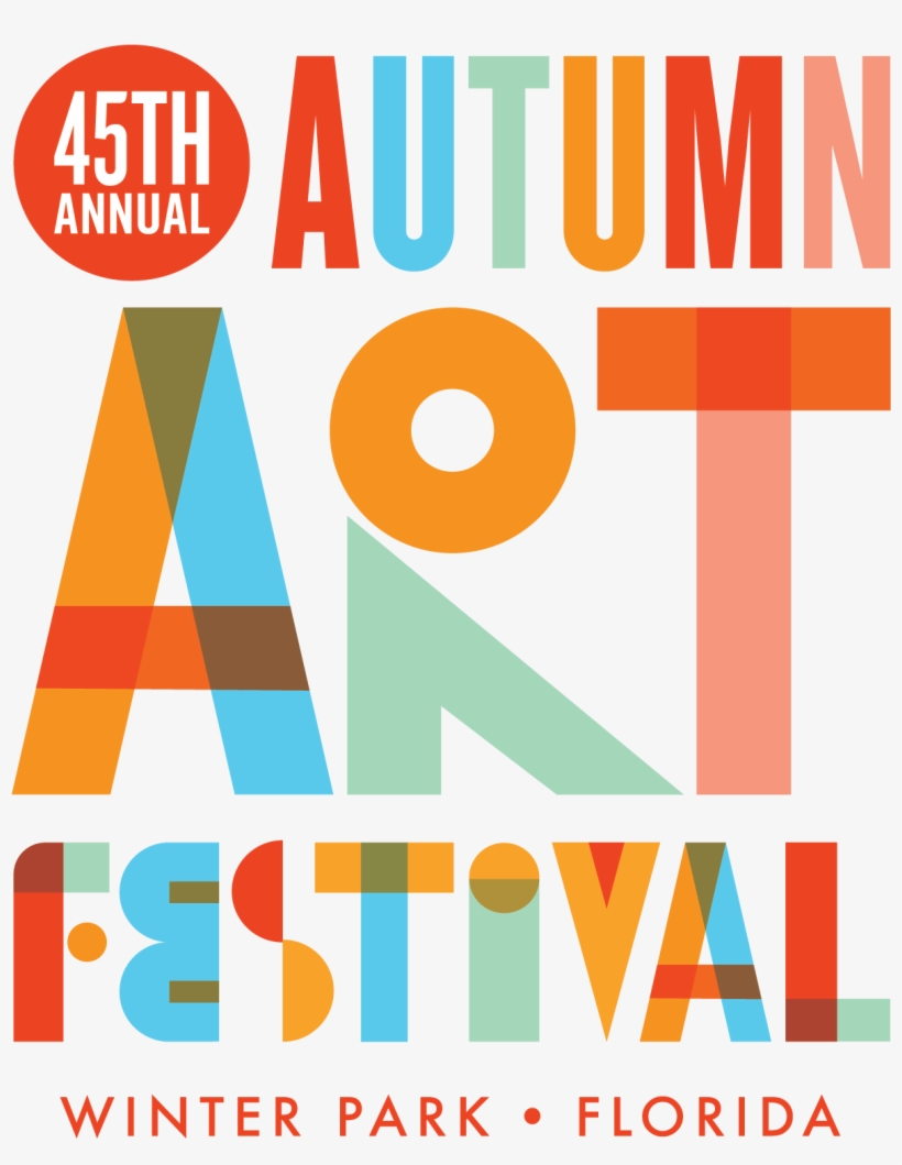 45th Annual Autumn Art Festival - Winter Park Autumn Art Festival, transparent png download