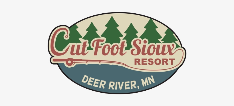 Cut Foot Sioux Resort Full Logo - Cut Foot Sioux Lake, transparent png download