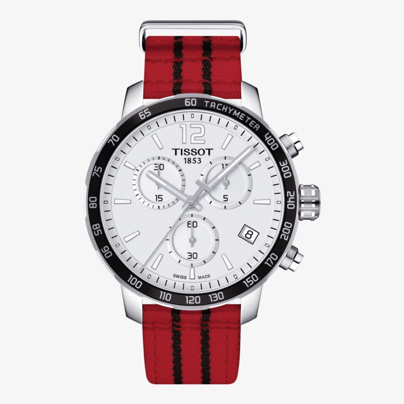 Tissot Quickster Chronograph Nba Chicago Bulls - Tissot Quickster T095.417.17.037.07, transparent png download