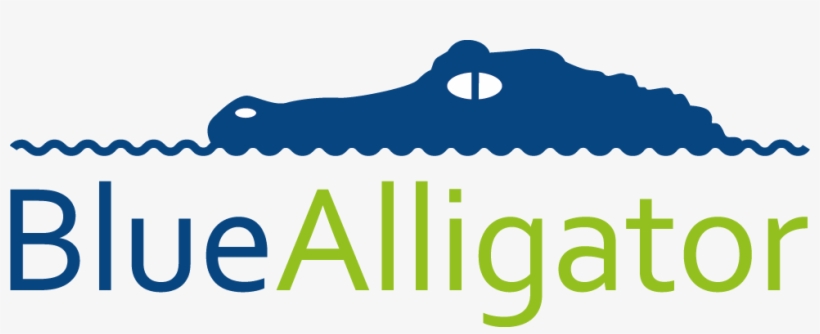 Blue Alligator Blue Alligator - Blue Alligator Logo, transparent png download