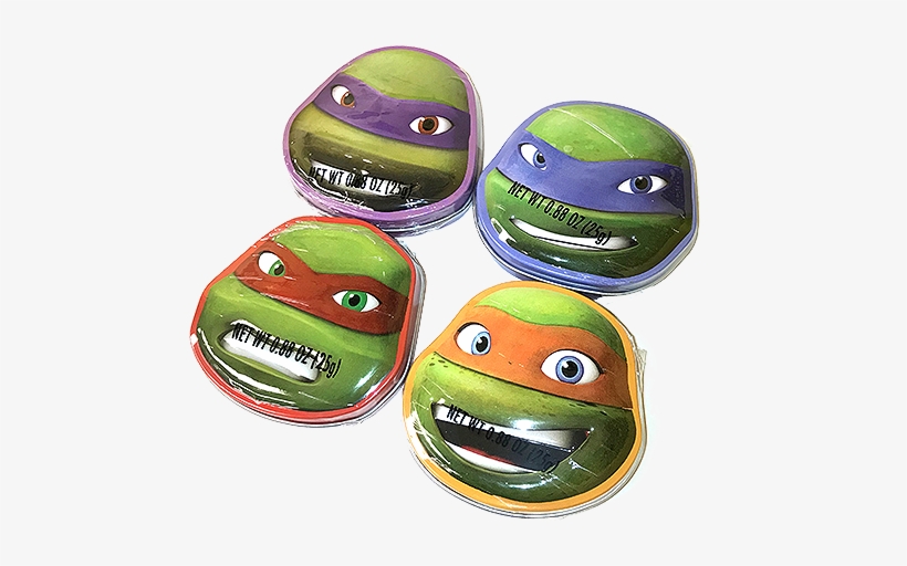 Teenage Mutant Ninja Turtles Mini Tins With Sour Candy - Ounce, transparent png download