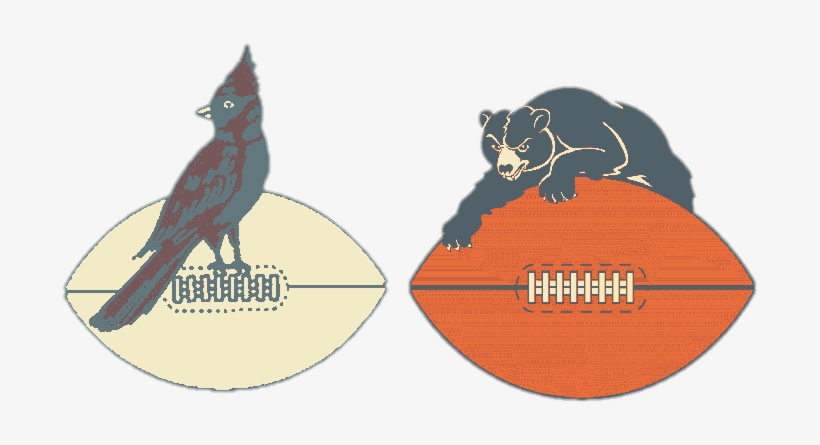 Arizona Cardinals Game Preview - Chicago Bears Logos, Uniforms, And Mascots, transparent png download