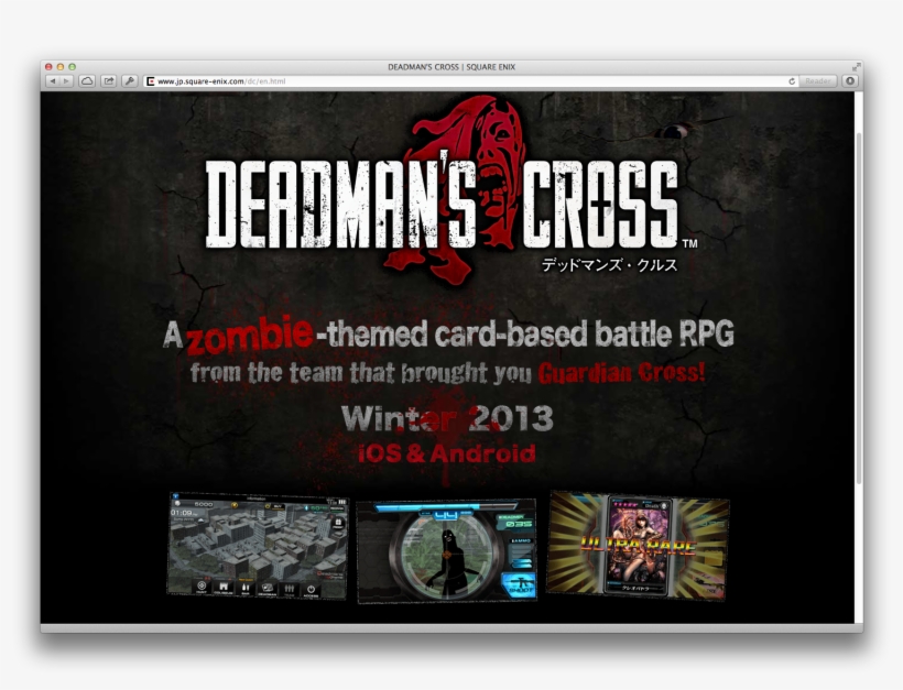 Screen Shot 2013 09 03 At - Deadman's Cross, transparent png download