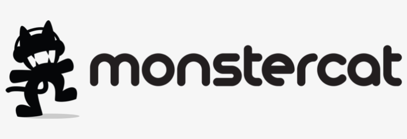 Monstercat Logo With Text - Monstercat Logo Png, transparent png download