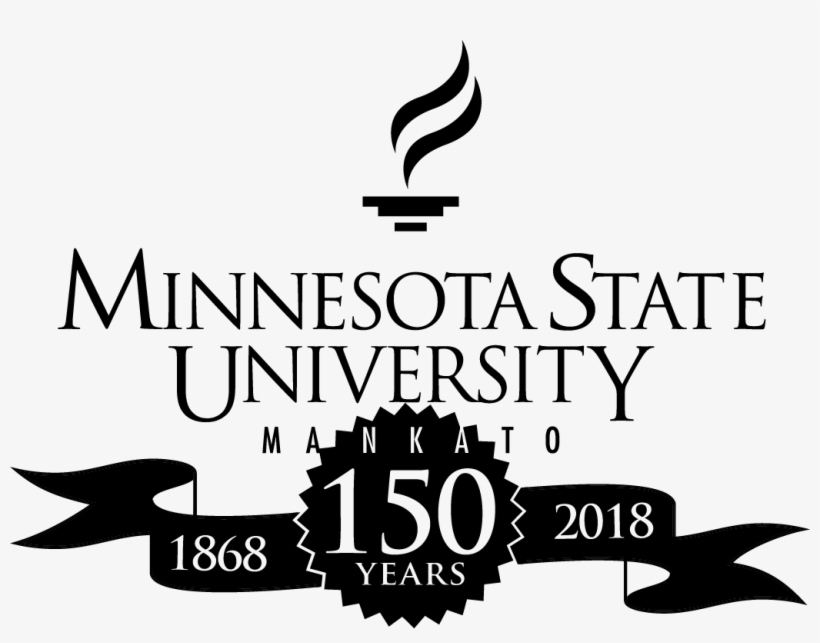 Black Logo - Minnesota State University Mankato Logo, transparent png download