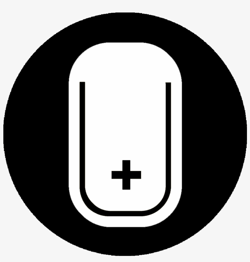 Bookmarc Badge Black - Portrait Of A Man, transparent png download