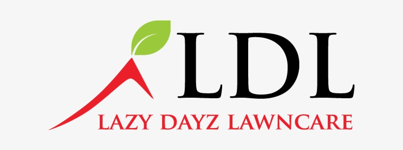 Elegant, Playful Logo Design For Lazy Dayz Lawncare - Carmine, transparent png download