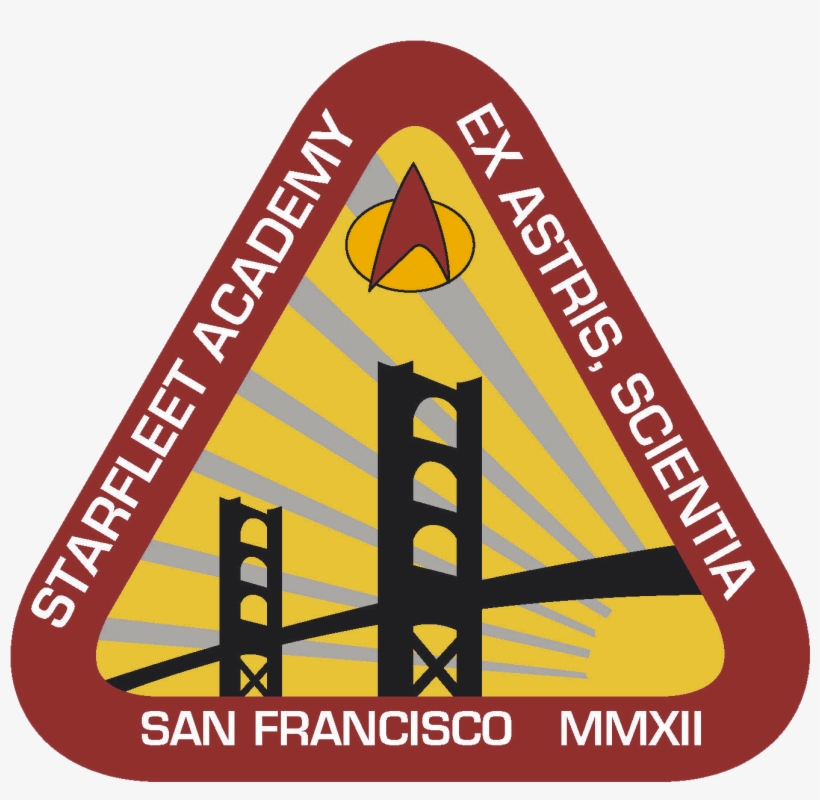 Starfleet Academy Logo Frisco - San Francisco Starfleet Logo, transparent png download